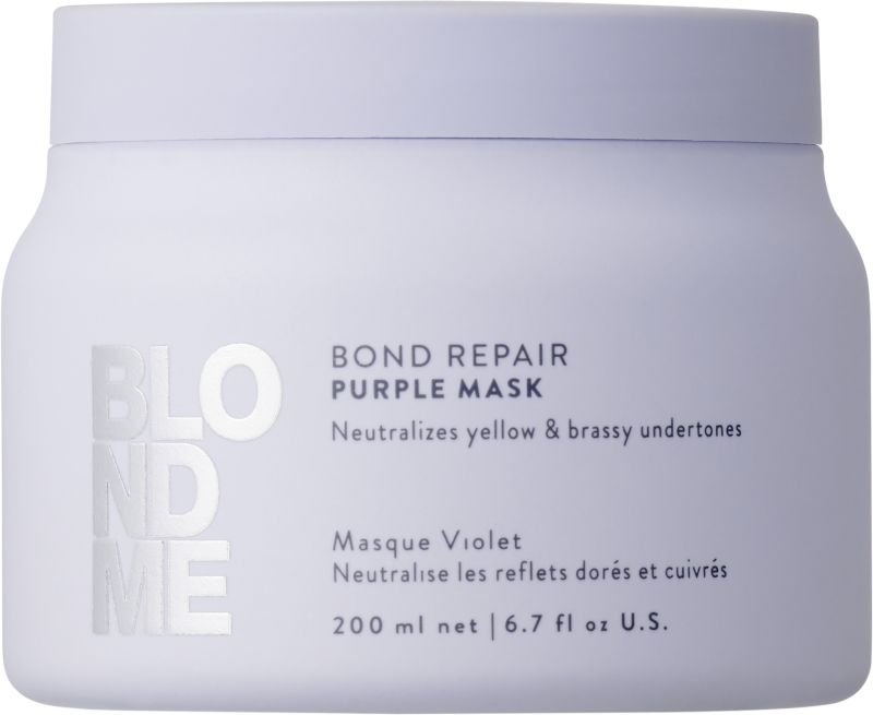 Blonde Me Bond Repair Purple Maska